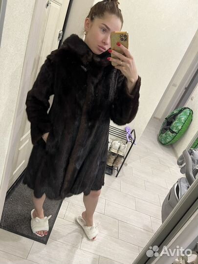 Шуба норковая