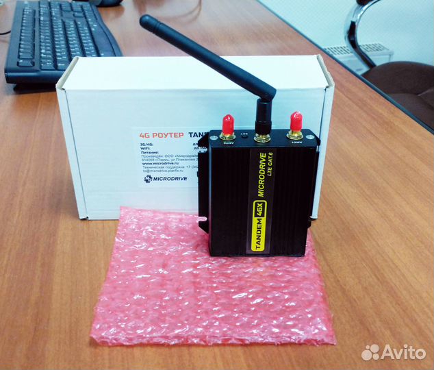 Автомобильный / промышленный роутер Tandem 4GX-6