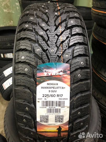 Nokian Tyres Hakkapeliitta 9 SUV 225/60 R17 103T