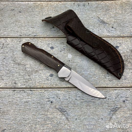 Нож складной ручной работы Лесной