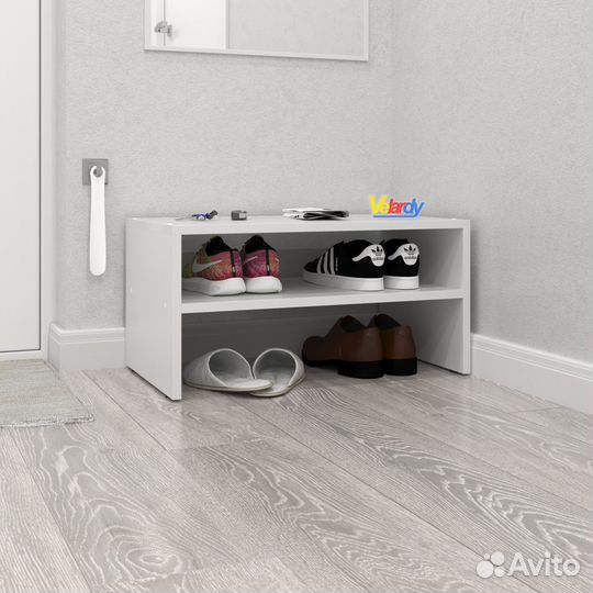 Обувница Shoes Save Mini, 60x35x30см, белая