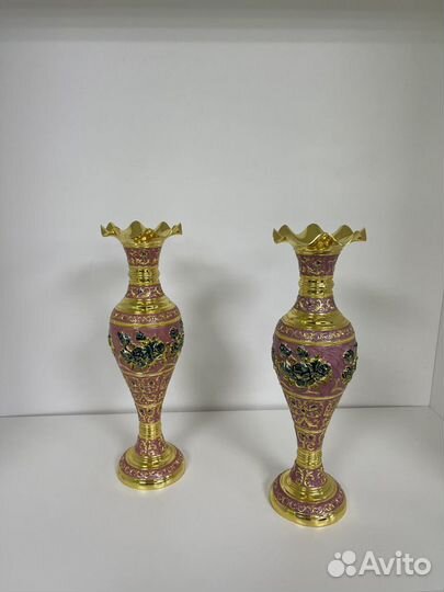 Ваза мельхиоровая для цветов