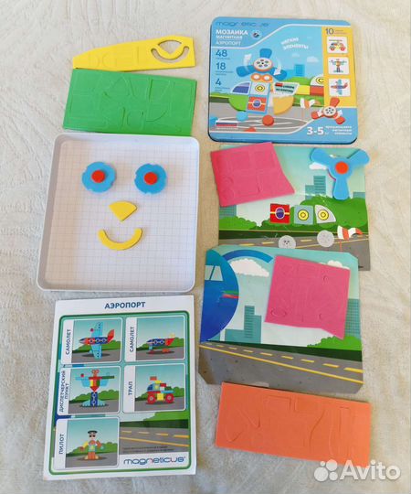 IQ лото, домино, магнитная мозаика для детей