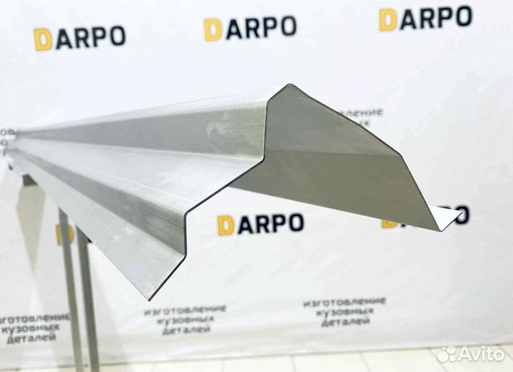 Пороги для Chevrolet Niva 1998-2020 (21236)