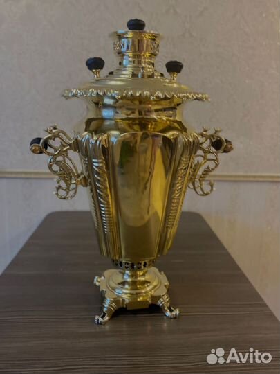 Самовар на дровах старинный