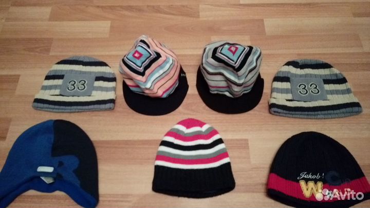 Разные Шапки р.50-54, Reima р.52-54, Icepeak р.54