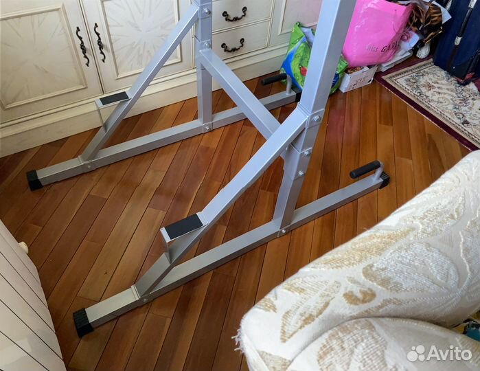 Напольный тренажер турник + брусья + пресс