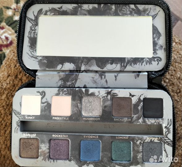 Палетка теней Urban Decay Smoked