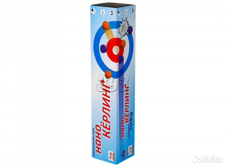 Настольная игра Нано-Кёрлинг в тубусе (мин (40028)