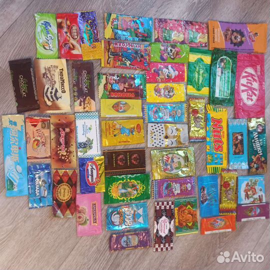 Обертки от шоколада