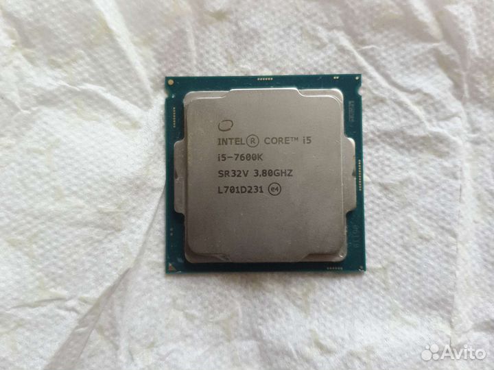 Процессор intel core i5 7600k