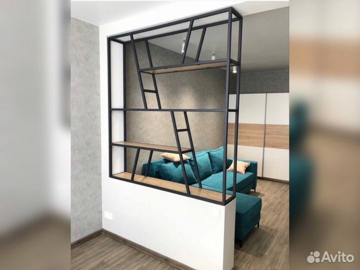 Стеллаж железный