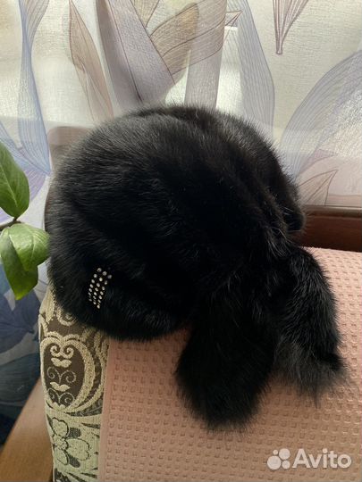 Шапка норковая женская