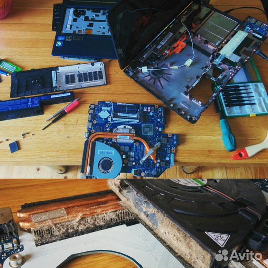 Ремонт компьютеров, ноутбуков лазерных принтеров