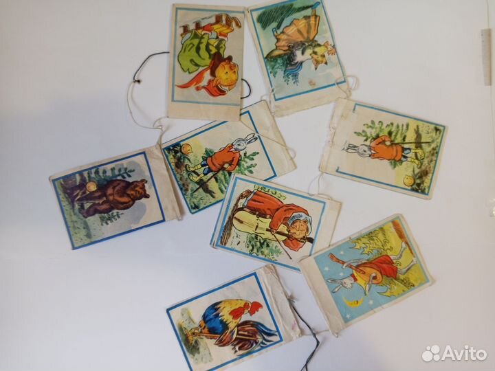 Елочные флажки СССР