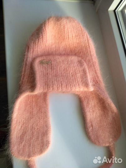 Шапка-ушанка женская