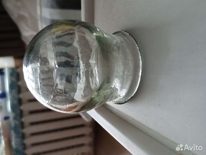 Банка медицинская стекло СССР