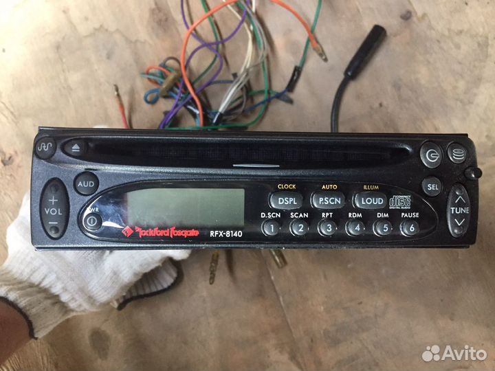 Магнитола Rockford fosgate RFX-8140