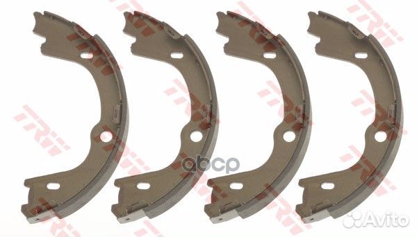 Колодки тормозные стояночного тормоза зад