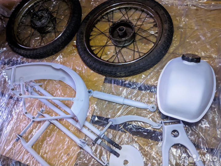 Разбор мопеда рига 16