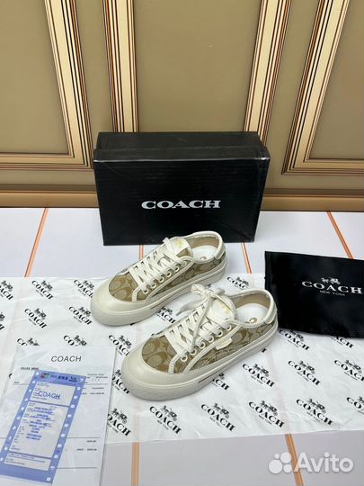 Кеды женские весенние coach