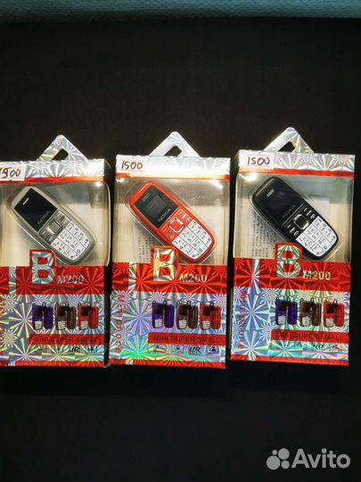 Новый Mini Phone Bm 200