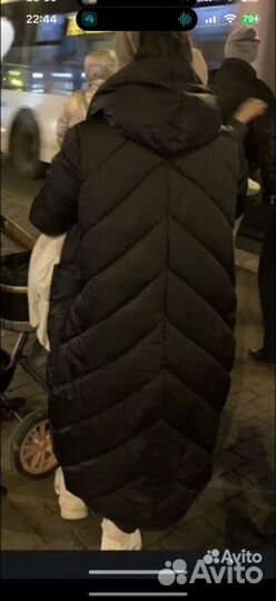 Куртка зимняя женская 44 46 размер пуховик