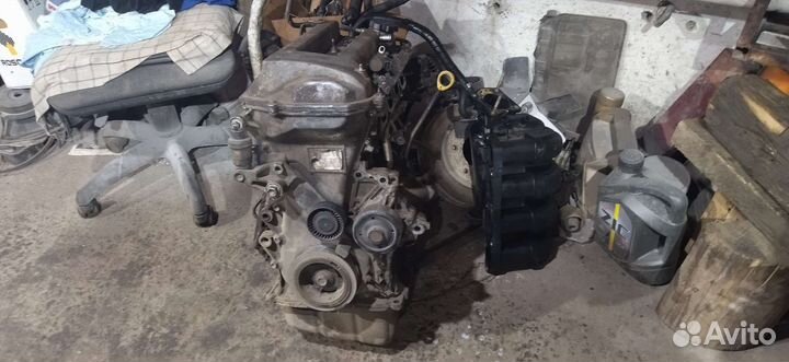 Мотор 1zzfe toyota, тойота