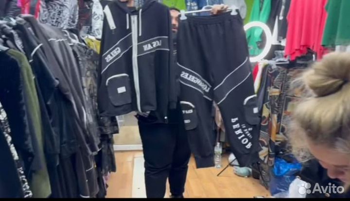 Для пышных дам спорт костюм