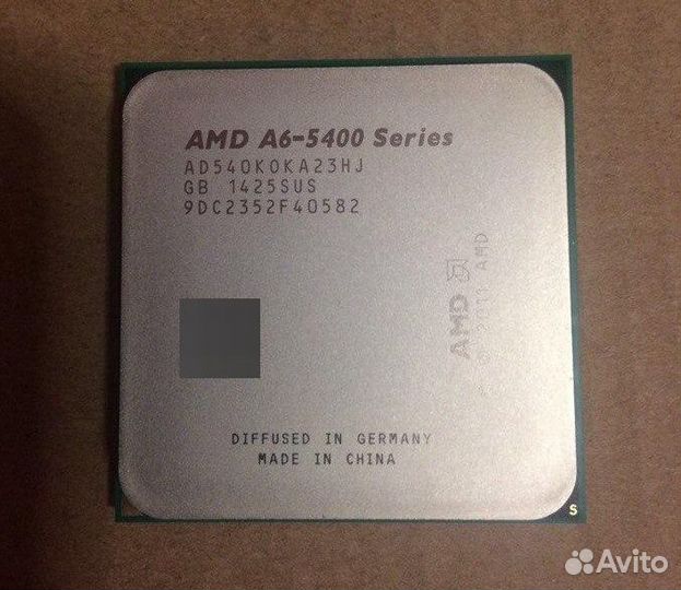 Процессор 2 ядра сокет FM2 A6-5400k svga HD-7540D