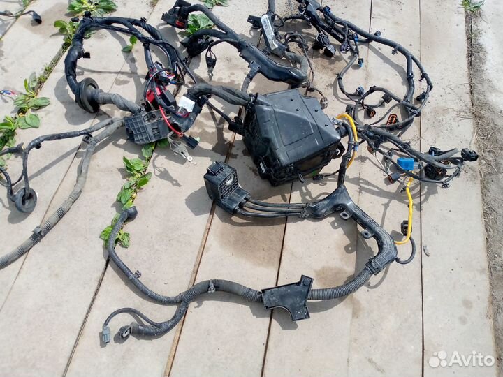 Подкапотная проводка G4KJ Kia Sorento Prime 3