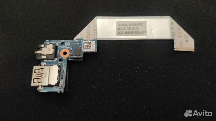 Аудио usb-плата для HP Pavilion x360 14M-DH