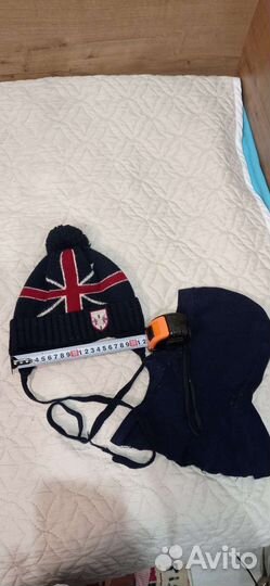 Шапка шлем для мальчика зима