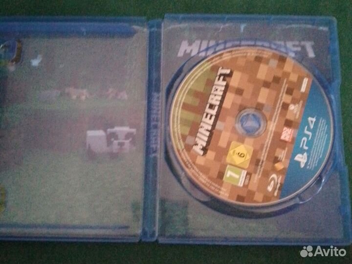 Minecraft ps4 диск