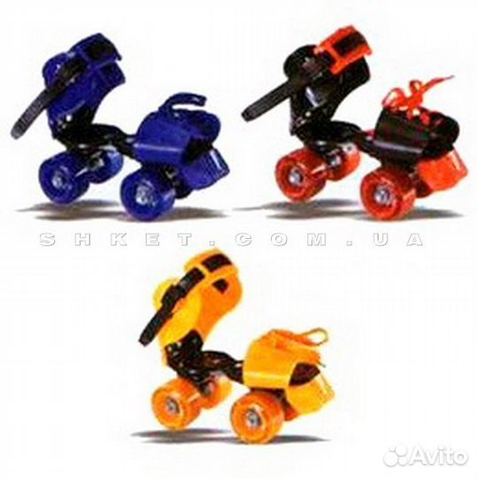 Роликовые коньки раздвижные разные