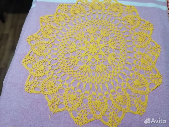 Салфетки на стол круглые