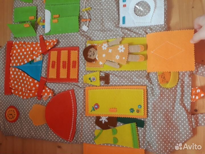 Домик-сумка, ручная работа