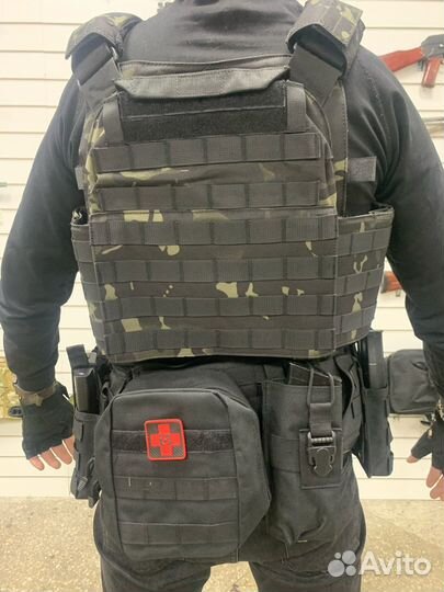 Разгрузочный пояс рпс 5 Магазинов + Аптечка Молле