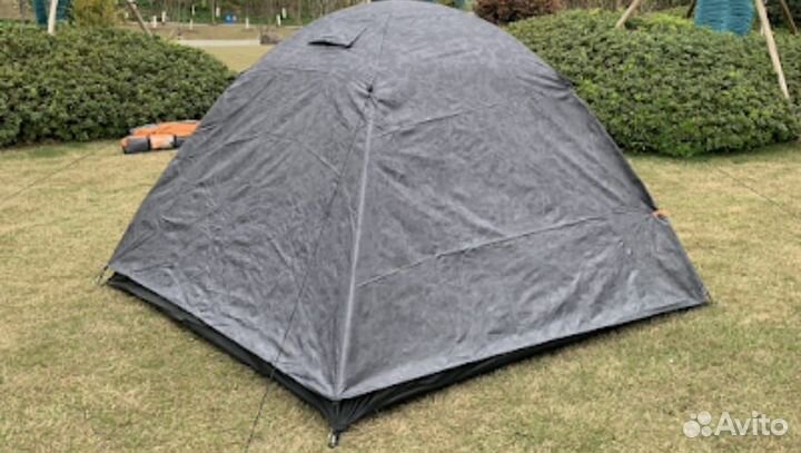 Палатка 3х местная двухслойная с тентом