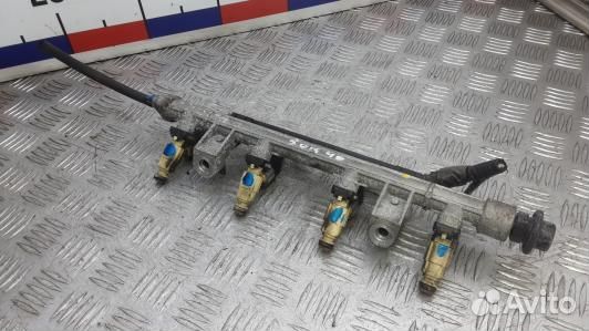 Топливная рампа бензиновая hyundai tucson JM (5OK46TJ01)