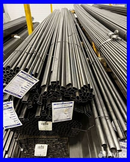 Труба плоскоовальная