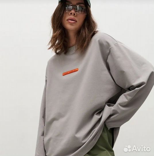 Лонгслив новый оверсайз