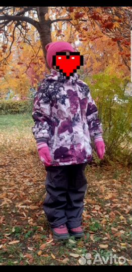 Демисезонный комплект для девочки 110 размер
