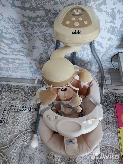 Детские электронные качели для новорожденных