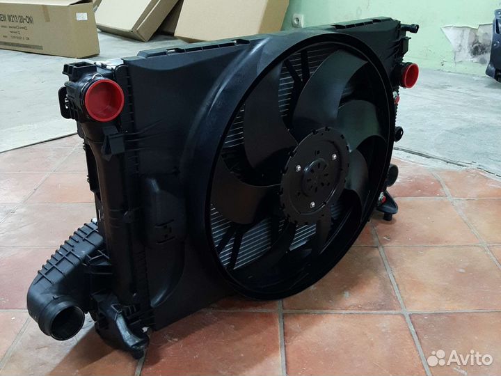 Кассета радиатор мерседес 212 207