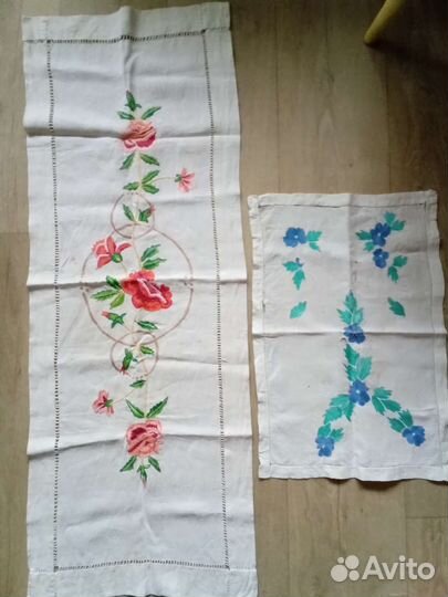 Вышивки советских времен
