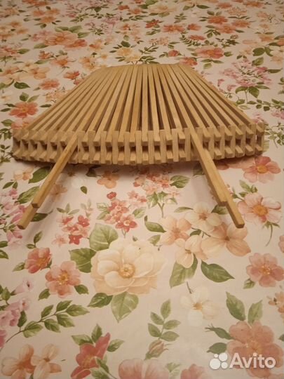 Корзина для фруктов деревянная