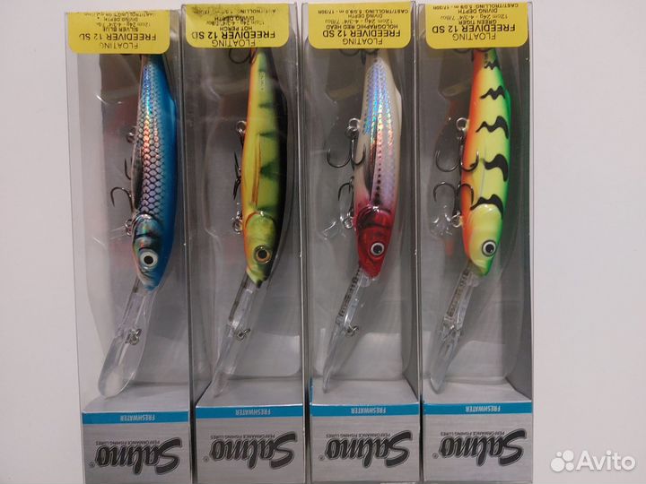 Воблеры для троллинга Salmo Freediver 12