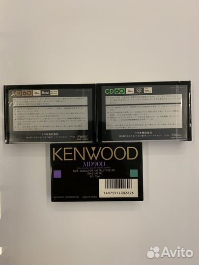 Аудиокассеты Kenwood