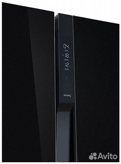 Холодильник hiberg RFS-700DX nfgb inverter Wine